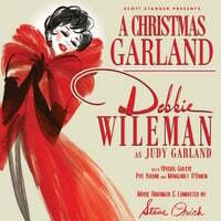 Cover art for "A Christmas Garland" Debbie Wileman as Judy Garland